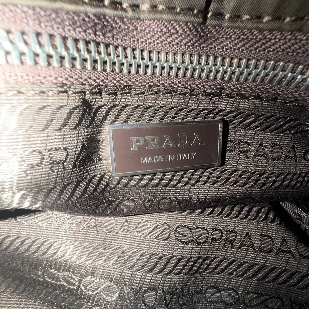 Prada Dark Brown Men's Messenger Bag
